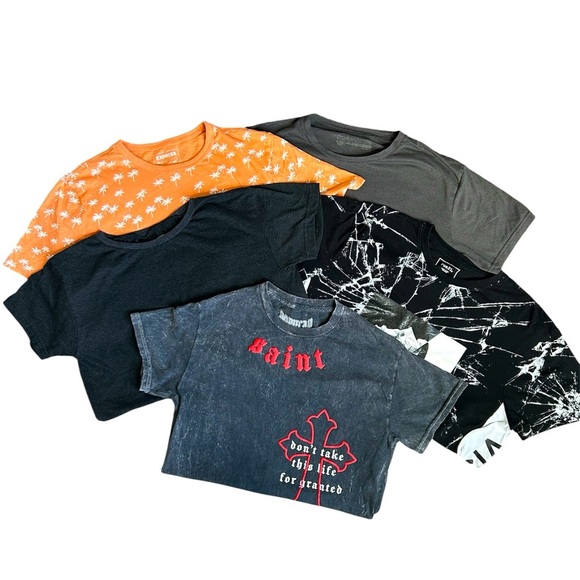 Express Other - Men’s T-shirt Bundle of 5 tees size medium and one small